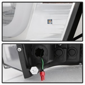 Dodge Ram 1500 Headlights - SPYDER - Version 2 Projector - Light Bar DRL - Chrome - `06-`08