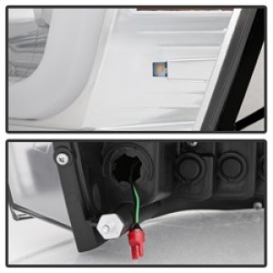 Dodge Ram 1500 Headlights - SPYDER - Version 2 Projector - Light Bar DRL - Chrome - `06-`08