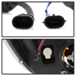 Toyota Sequoia Headlights - SPYDER - Projector, Light Bar DRL, Version 2 - Black - `08-`13 Toyota Sequoia Headlights - SPYDER - Projector, Light Bar DRL, Version 2 - Black - `08-`13