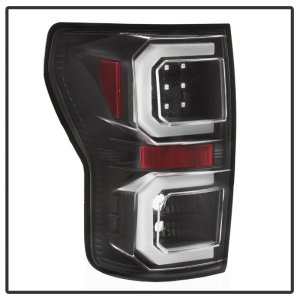 Toyota Tundra Tail Lights - SPYDER - Version 2 Light Bar - Black - `07-`13
