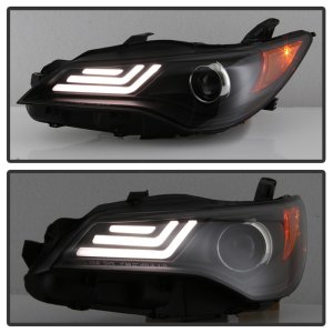 Toyota Camry Headlights - SPYDER - Projector - Black - `15-`17 Toyota Camry Headlights - SPYDER - Projector - Black - `15-`17