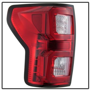 Toyota Tundra LED Tail Lights - Rear - SPYDER - Version 2 - Red Clear - `07-`13