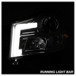 Nissan Armada Headlights - SPYDER - V2 Projector - Chrome - `04-`07