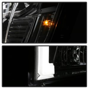 Nissan Titan Headlights - SPYDER - V2 Projector - Chrome - `04-`15