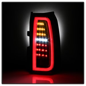 GMC Yukon LED Tail Lights - SPYDER - Black - `15-`17