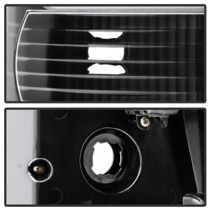 Toyota Tundra LED Tail Lights - SPYDER - Light Bar - Black - `14-`16