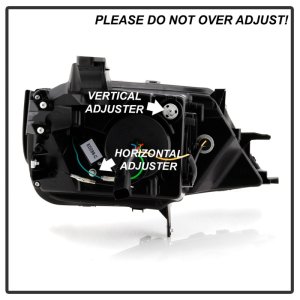 Chevrolet Impala Headlights - SPYDER - Projector - Low/High Beam H9 - Chrome - `14-`19 Chevrolet Impala Headlights - SPYDER - Projector - Low/High Beam H9 - Chrome - `14-`19