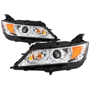 Chevrolet Impala Headlights - SPYDER - Projector - Low/High Beam H9 - Chrome - `14-`19