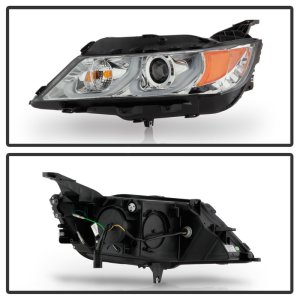 Chevrolet Impala Headlights - SPYDER - Projector - Low/High Beam H9 - Chrome - `14-`19 Chevrolet Impala Headlights - SPYDER - Projector - Low/High Beam H9 - Chrome - `14-`19