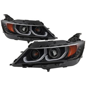 Chevrolet Impala Headlights - SPYDER - Proj Low Beam/High Beam H9 - Black - `14-`19