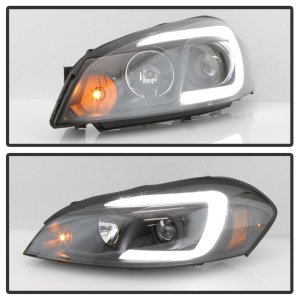 Chevrolet Impala Headlights - SPYDER - Projector, Light Bar - Black - `06-`13 Chevrolet Impala Headlights - SPYDER - Projector, Light Bar - Black - `06-`13