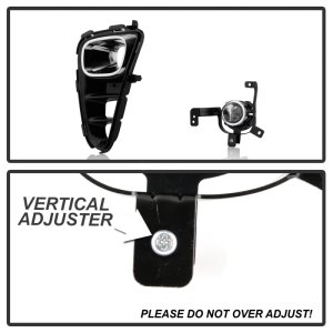 Kia Picanto Fog Lights - SPYDER - OEM Style w/Universal Switch - Clear - `18-`20 Kia Picanto Fog Lights - SPYDER - OEM Style w/Universal Switch - Clear - `18-`20