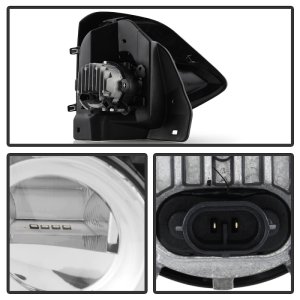 Nissan Maxima Fog Lights - SPYDER - Full LED w/Switch - Clear - `09-`21