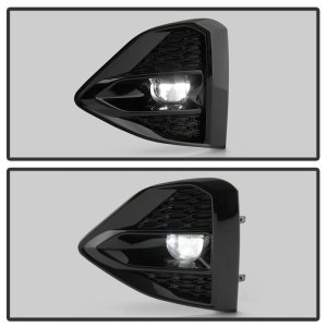 Nissan Maxima Fog Lights - SPYDER - Full LED w/Switch - Clear - `09-`21