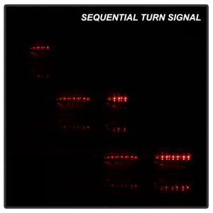 Chevrolet Camaro LED Tail Lights - SPYDER - Sequential Turn Signal - Chrome - `16-`18