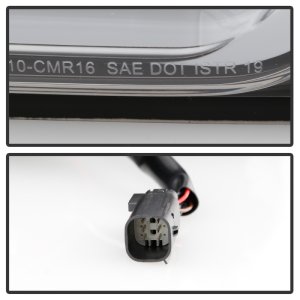 Chevrolet Camaro LED Tail Lights - SPYDER - Sequential Turn Signal - Black - `16-`18