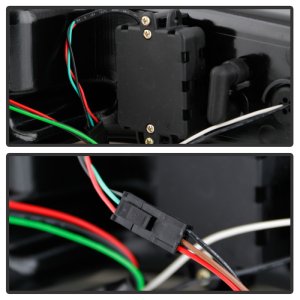 Chevrolet Camaro LED Tail Lights - SPYDER - Sequential Turn Signal - Black - `16-`18