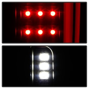 Chevrolet Silverado LED Tail Lights - SPYDER - Black - `19-`20