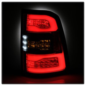 Dodge Ram LED Tail Lights - SPYDER - Sequential Turn Signal - Chrome - `19-`20
