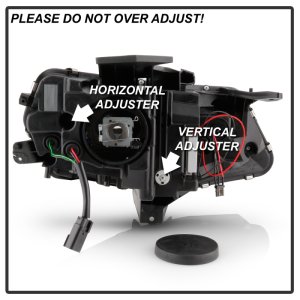 Chevrolet Camaro Headlights - SPYDER - Projector, Sequential Turn Signal - Black - `16-`18