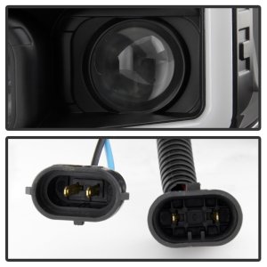 Toyota Tundra Headlights - SPYDER - Spyder Platinum Series - Black - `07-`09 Toyota Tundra Headlights - SPYDER - Spyder Platinum Series - Black - `07-`09