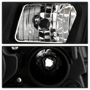 Audi A6 Headlights - SPYDER - HALO LED Projector Headlights + Sequential LED Turn Signal Lights - `09-`11