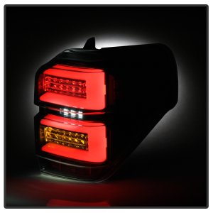 Toyota 4Runner LED Tail Lights - SPYDER - Sequential Turn Signal - Black - `10-`14 Toyota 4Runner LED Tail Lights - SPYDER - Sequential Turn Signal - Black - `10-`14