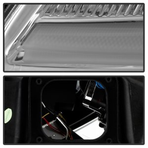 Chevrolet Corvette C6 Headlight Set - SPYDER - Sequential LED Turn Signal - Chrome - `05-`13