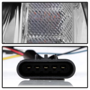 Chevrolet Corvette C6 Headlight Set - SPYDER - Sequential LED Turn Signal - Chrome - `05-`13