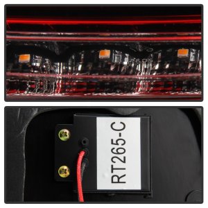 Subaru Impreza Tail Lights - SPYDER - LED - Red Clear - `08-`11