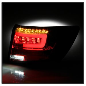 Subaru Impreza Tail Lights - SPYDER - LED - Red Clear - `08-`11