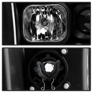 Dodge Ram 1500 Headlights - SPYDER - Spyder Platinum Series High-Power LED Module - Black - `02-`05
