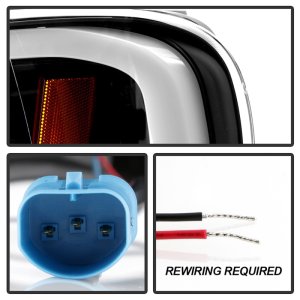 Dodge Ram 1500 Headlights - SPYDER - Spyder Platinum Series High-Power LED Module - Black - `02-`05