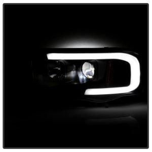 Dodge Ram 3500 Headlights - SPYDER - Spyder Platinum Series High-Power LED Module - Black - `03-`05