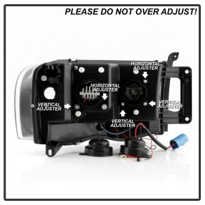 Dodge Ram 3500 Headlights - SPYDER - Spyder Platinum Series High-Power LED Module - Black - `03-`05