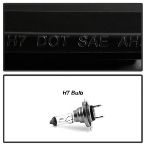 Subaru Impreza Headlights - SPYDER - Spyder Signature Series, Halogen Model, Projector Headlights - Black - `15-`20