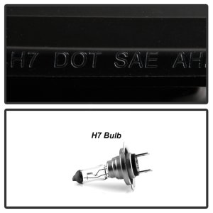 Subaru Impreza Headlights - SPYDER - Spyder Signature Series, Halogen Model, Projector Headlights - Black - `15-`20