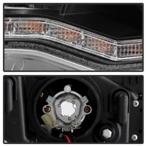 Mitsubishi Lancer EVO Headlights - SPYDER - Projector - Black - `08-`17