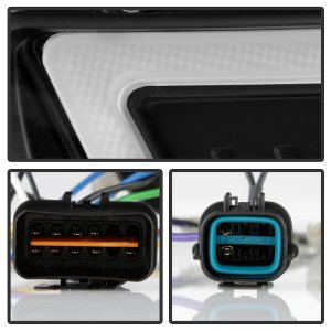 Mitsubishi Lancer Headlights - SPYDER - Projector, Spyder Signature Series, Xenon/HID, Sequential LED Turn Signal - Black - `08-`17