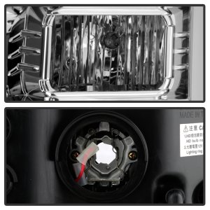 GMC Yukon Headlights - SPYDER - Version 2 Projector Headlights - Chrome - `07-`14