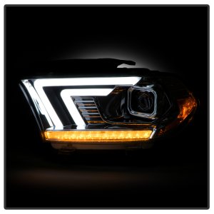 Dodge Durango Projector Headlights - SPYDER - Spyder Signature Series - Chrome - `11-`13