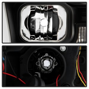 Dodge Ram 2500 Headlights - SPYDER - Spyder Platinum Series with High-Power LED Module (Low Beam) - Black - `09-`18