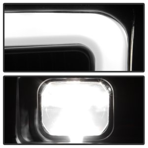 GMC Yukon Headlights - SPYDER - Spyder Platinum, Version 2 High-Power LED Module, Projector - Black - `07-`14