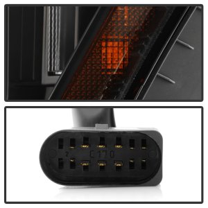 Audi A5 Projector Headlights - SPYDER - HID Model Only - Black - `13-`17