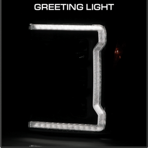 Ford F-250 Headlights - SPYDER - APEX Series Projector - Black - `17-`19