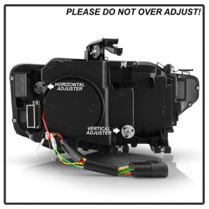 Audi A5 Headlights - SPYDER - High-Power LED Module - Black - `13-`17