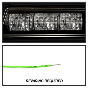 Audi A3 LED Tail Lights - SPYDER - Full LED - Black - `03-`08