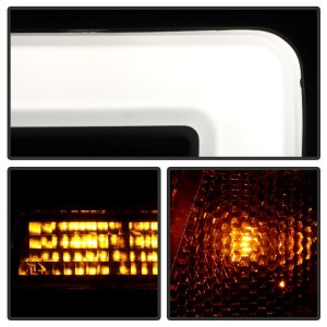 Nissan Pathfinder Projector Headlights - SPYDER - Greeting Light Show Animation + Sequential LED Turn Signal Lights - Black - `05-`07