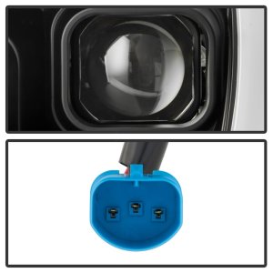 Nissan Frontier Headlights - SPYDER - High-Power LED Module + Sequential LED Turn Signal Lights - Black - `05-`08 Nissan Frontier Headlights - SPYDER - High-Power LED Module + Sequential LED Turn Signal Lights - Black - `05-`08