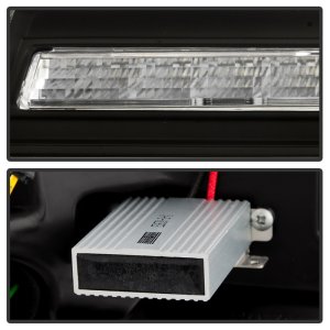 Nissan Frontier Headlights - SPYDER - High-Power LED Module + Sequential LED Turn Signal Lights - Black - `05-`08 Nissan Frontier Headlights - SPYDER - High-Power LED Module + Sequential LED Turn Signal Lights - Black - `05-`08